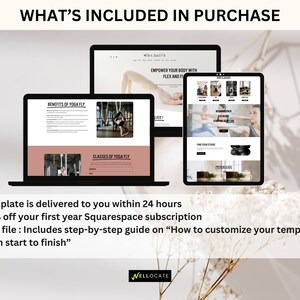 Minimal Squarespace Template for Coaching Consultant Agency Personal