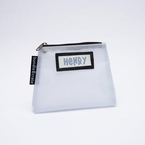 Organizing Zipper Pouch (Small) with Snap-on Label Holder