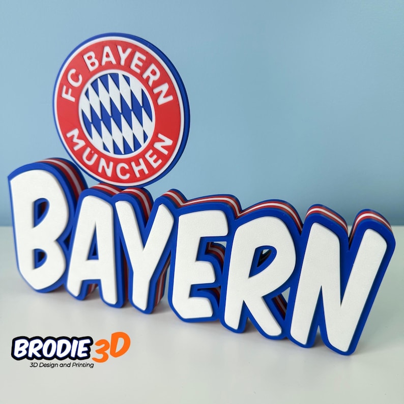Personalized Real Madrid 3D Printed Name Plate | Soccer Fan Gift image 16