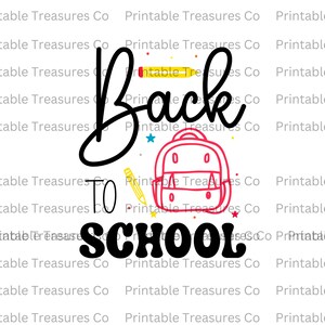 Back to School Night SVG, 1st Day of School Svg, Teacher Appreciation, Back to School Shirt,  Classroom Decor Svg, School Supplies