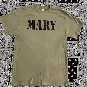 Gay Shirt Mary M.A.S.H. Army Slang Term Queer  Man Military Parody Shirt, Men&#39;s Tee, LGBT Pride, Funny Gay Gift, LGBTQ Fashion Shirt
