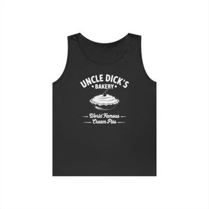 Uncle Dick's Bakery Tank Top, Naughty NSFW Gay Apparel, Cute Sexy Suggestive Summer Shirt, Casual Beach Wear