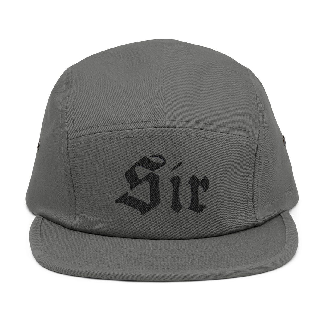 Sir Fetish Embroidered 5 Panel Cap, Hat, Custom Design, Accessories ...