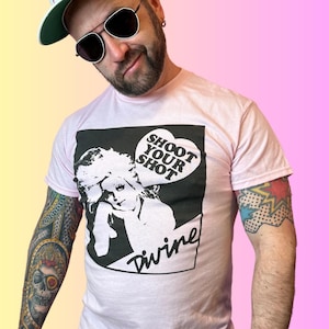 Divine Drag Queen Shirt Shoot Your Shot Gay Queer John Waters Pride Pink Flamingos