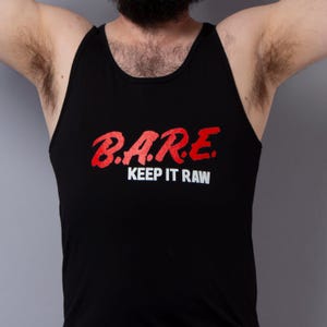 Gay DARE Parody Tank Top, Queer Male Apparel, Gay Gift, Funny LGBT Pride Men&#39;s Tank, Naughty Bar Club Cruise Shirt, Mature