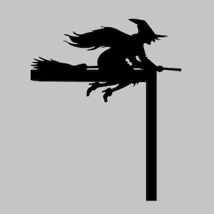 Halloween Witch Door Corner DIGITAL FILE ONLY