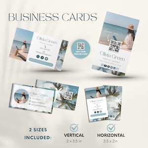 Travel Agent Business Bundle: Forms, Proposal Template, Link in Bio, Business Cards & Instagram Posts for Travel Agencies (Canva)
