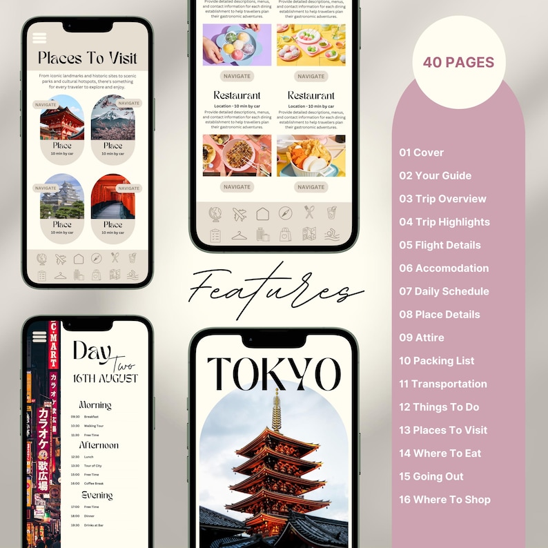 Itinerary Template
Weekend Itinerary
Travel Itinerary
Travel Guide Trip
Travel Marketing
Travel Planner Trip
Travel Schedule Trip
Holiday Vacation
Trip Itinerary Japan
Travel Agent Digital
Travel Agency Mobile
Europe France Planner