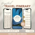 New Zealand Travel Itinerary: Digital Trip Planner (Canva) product logo