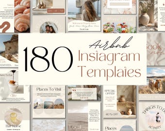 Airbnb Instagram Templates: Social Media Kit for Hosts (Canva)