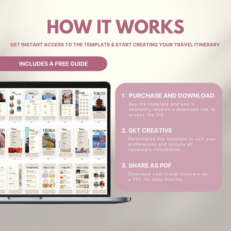 Itinerary Template
Weekend Itinerary
Travel Itinerary
Travel Guide Trip
Travel Marketing
Travel Planner Trip
Travel Schedule Trip
Holiday Vacation
Trip Itinerary Japan
Travel Agent Digital
Travel Agency Mobile
Europe France Planner