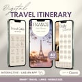 France Travel Itinerary Template: Digital Trip Planner (Canva) product logo