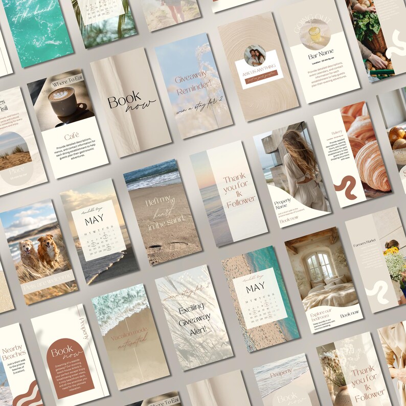 Airbnb Instagram Templates: Host Social Media Kit (canva) - Etsy