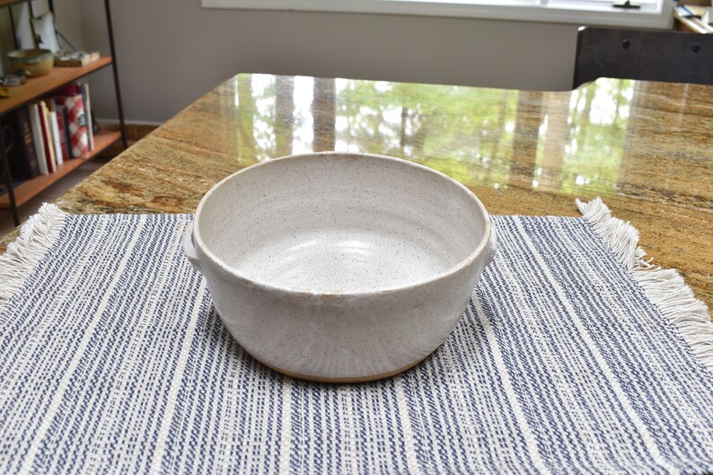 Pottery Bread Baking Bowl Ceramic Bread Loaf Pan Medium Etsy