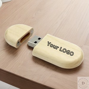 Personalized USB Flash Drive 2.0 | 4GB 16GB 64GB 128GB Engraved Memory Stick | Unique Corporate & Wedding Gifts for Him