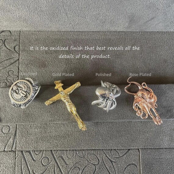 Eudora Collana Con Croce Crocifisso Argento Sterling 925 Placcato - Foto 9