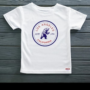 Kalifornien T-Shirt, neues Kalifornien Hemd, Los Angeles hergestellt 1781, Kalifornien Zustand-Hemd Geschenk, Unisex Kalifornien Hemd