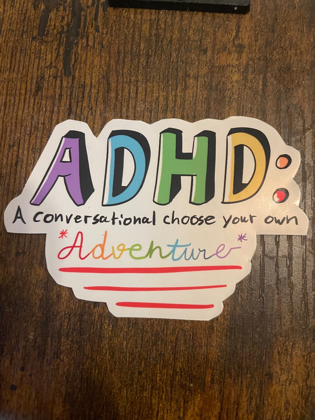 ADHD Sticker - Etsy