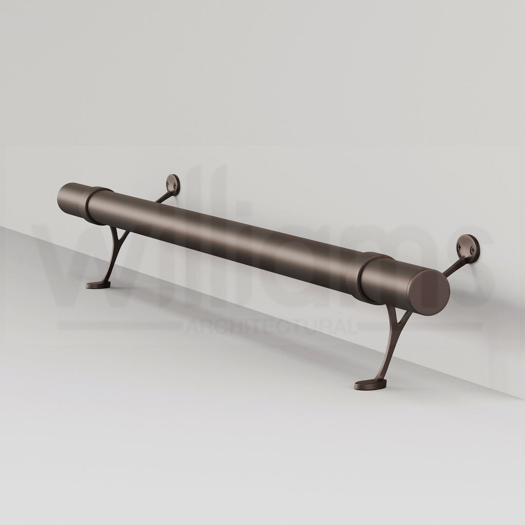 Oil Rubbed Bronze Bar Foot Rail Kit | Home Bar Décor - Etsy