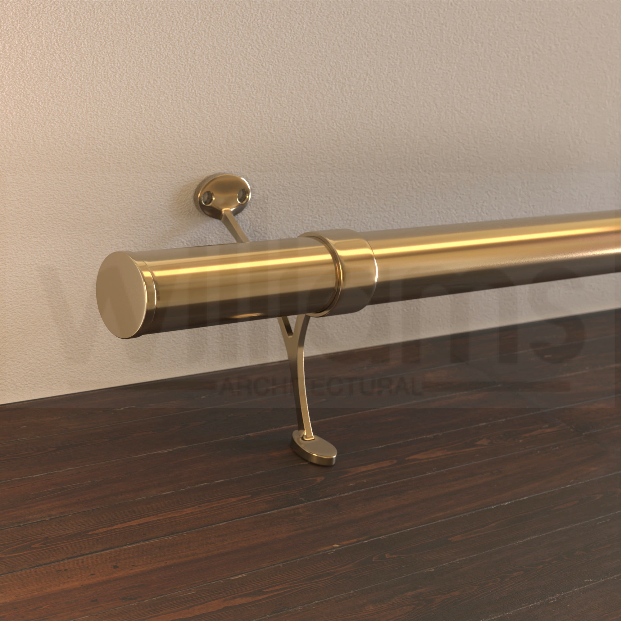 1/2" X 2" C360 BRASS FLAT BAR 24" Long Solid .500" Plate