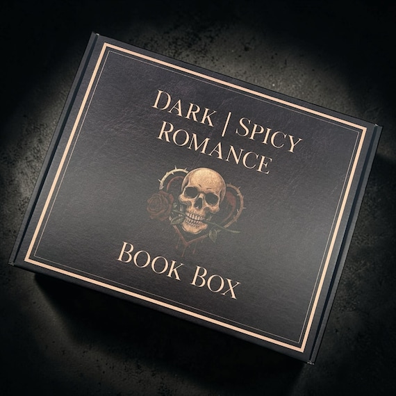 Dark Spicy Romance Book Box | Blind Date with a Book for Adult Readers