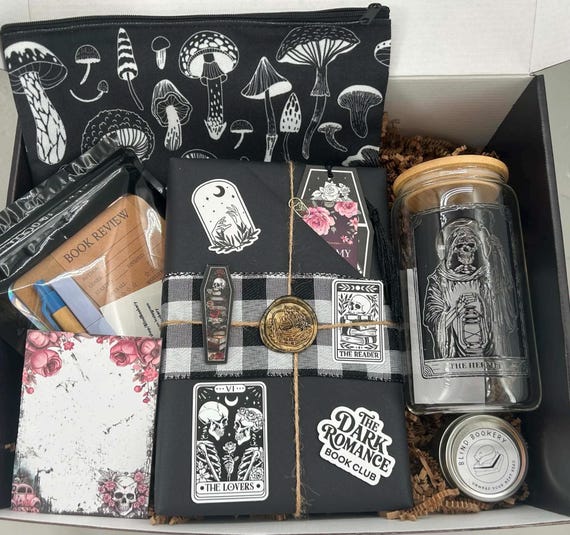 Dark Spicy Romance Book Box | Blind Date with a Book for Adult Readers