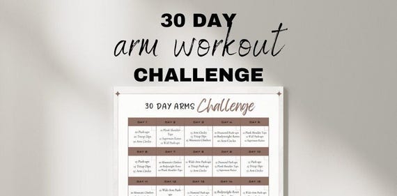 30 day arm workout before and after hotsell