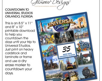 Universal Studios Ticket Printable - Etsy