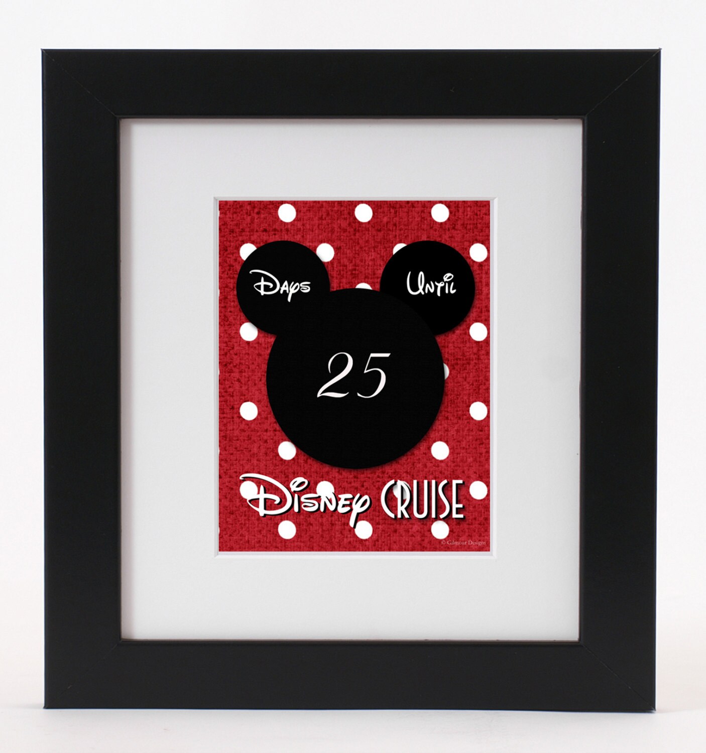 Disney Cruise Countdown Printable - Etsy