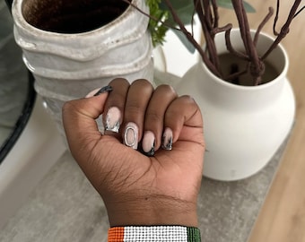 Ivory Coast Flag Bracelet • Adjustable • Côte d'Ivoire • Customisable Bracelets • Personalized Birthday Gift •