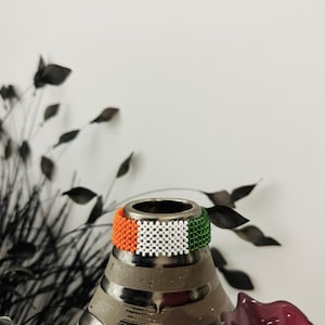 Ivory Coast Flag Bracelet • Custom Bracelets • Personalized Birthday Gift • AfroCrafted