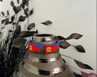 Eritrea Flag Bracelet • Custom Bracelets • Personalized Birthday Gift • AfroCrafted