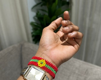 Oromo Beaded Bracelet - AfroCrafted