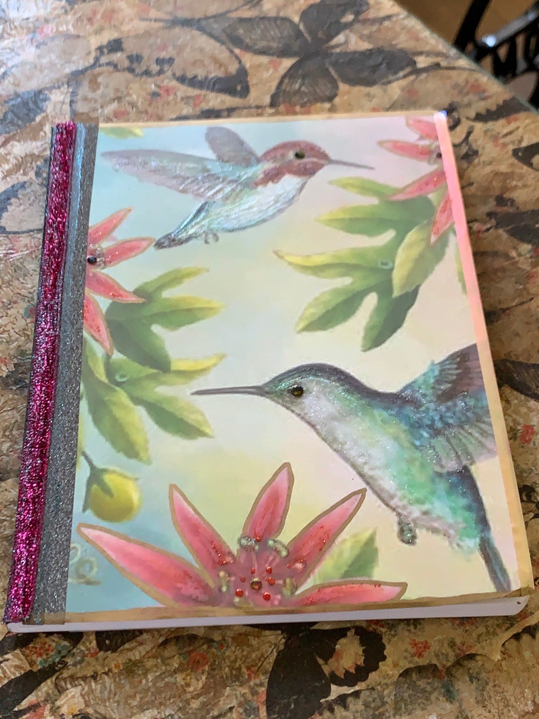 Collage Ruled Journal Handmade Collage Lined Journal Diary Notebook - Etsy