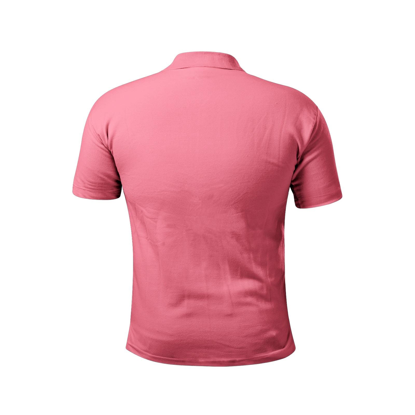 Bright pink golf shirt deals