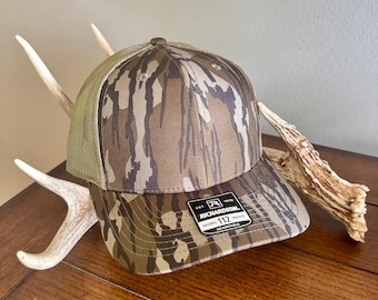Blank Bottomland/Loden Richardson 112P Printed Trucker Cap