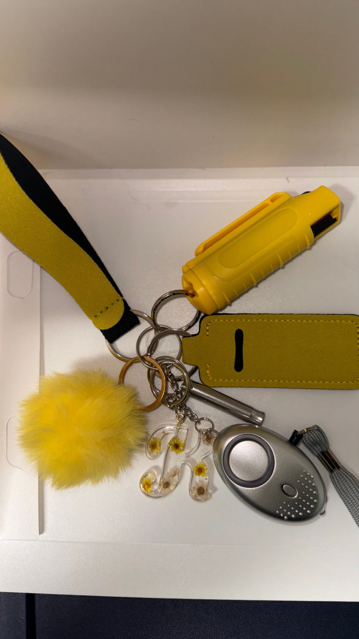 Custom Self Defense Keychain Etsy