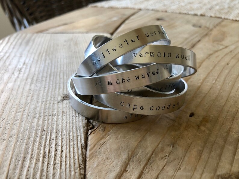 aluminum cuff bracelets