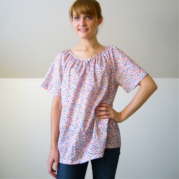 The Bubblegum Garden Blouse