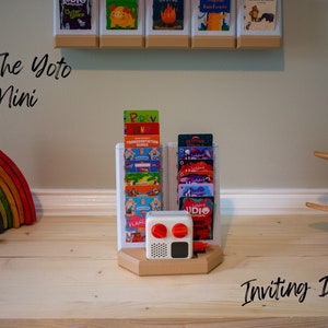 Mini station d'accueil pour porte-cartes Yoto pour Yoto Mini - Solution de stockage de cartes extensible et suspendue pour toutes vos cartes Yoto !