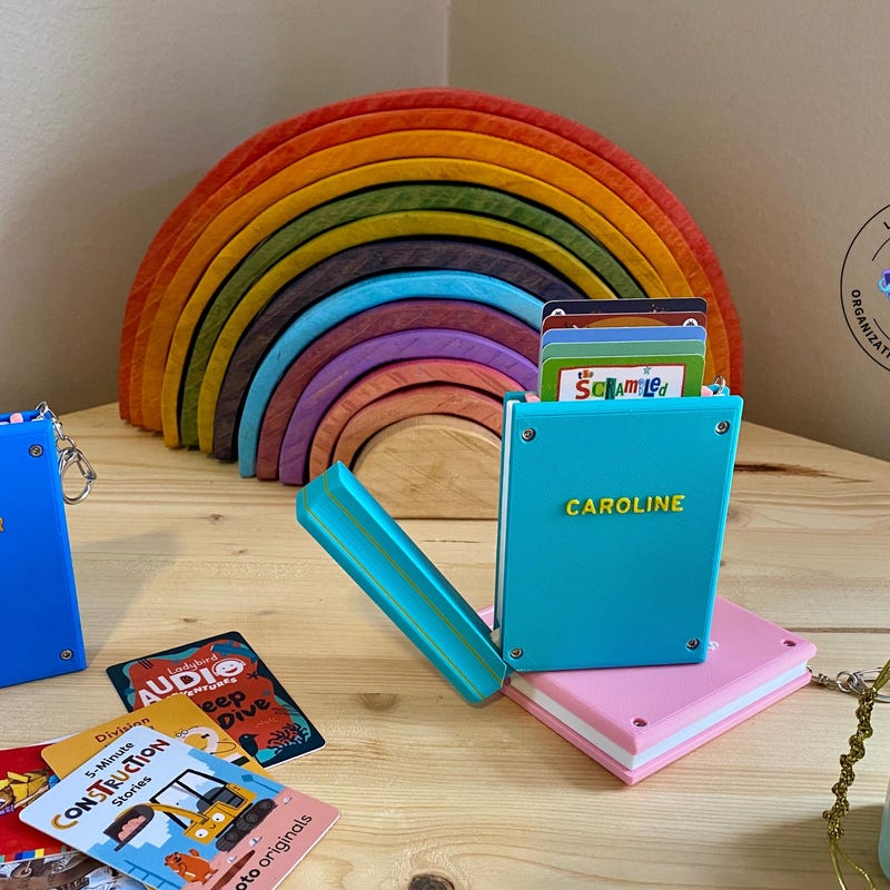 ✨Buy 2 Free Shipping✨Card Holder Yoto Card Storage Solution, Kid Gift Unique and Fun Keychain Wallet