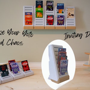Porte-cartes - Une solution de rangement amusante, personnalisable, extensible, suspendue pour toutes vos cartes Yoto !