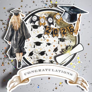Decorazione per torta di laurea personalizzata: celebrazione della laurea in 3D