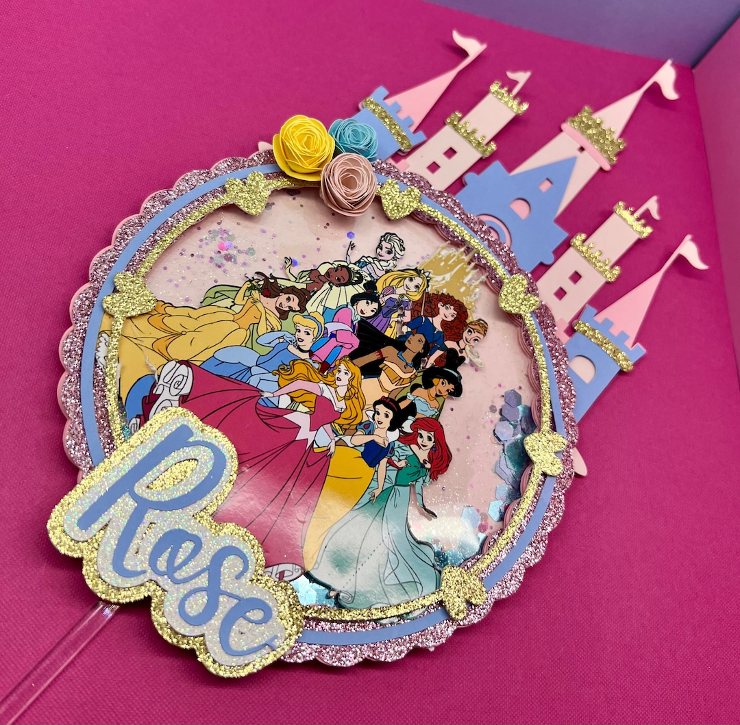 Princess Cake Topper Belle Cake Topper Sleeping Beauty Cake Topper ...