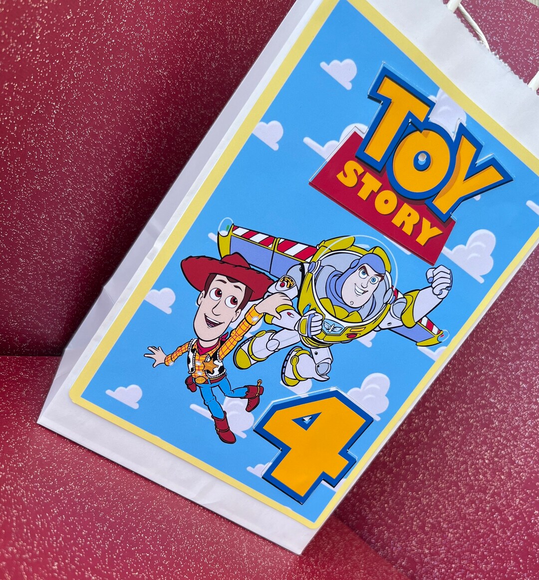 Toy Story Goodie Bag You Got a Friend in Me Woody Party Decor Buzz