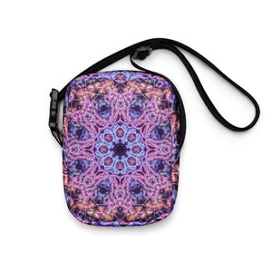 Bandolera utilitaria Alien Mandala, Bolso de hombro, Cartera, Estuche de transporte diario