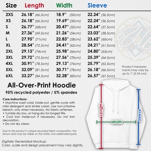 Psychedelic Tie Dye Hoodie Unisex Rainbow Mandala All Over Print Pullover Hooded Sweatshirt image 2