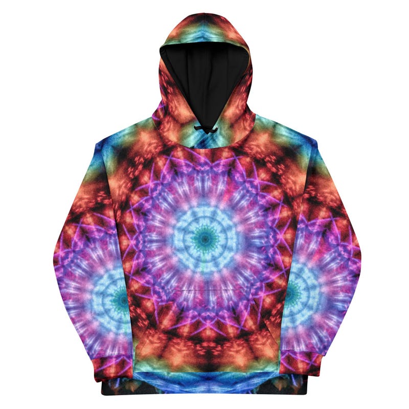 Toxic Wisdom Tie Dye Hoodie main image 1