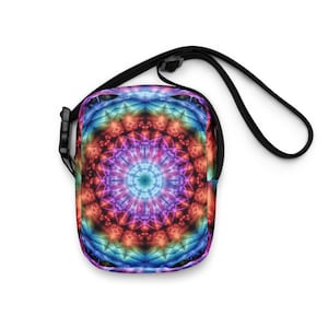 Tie Dye Design Utility Bolso bandolera / Tote de hombro / Monedero / Bolsa de transporte todos los días