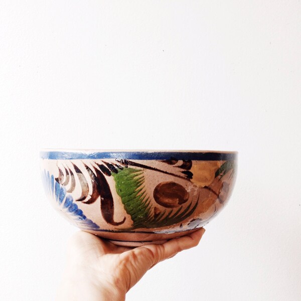 Vintage Mexican Pottery Nesting Bowl (small)